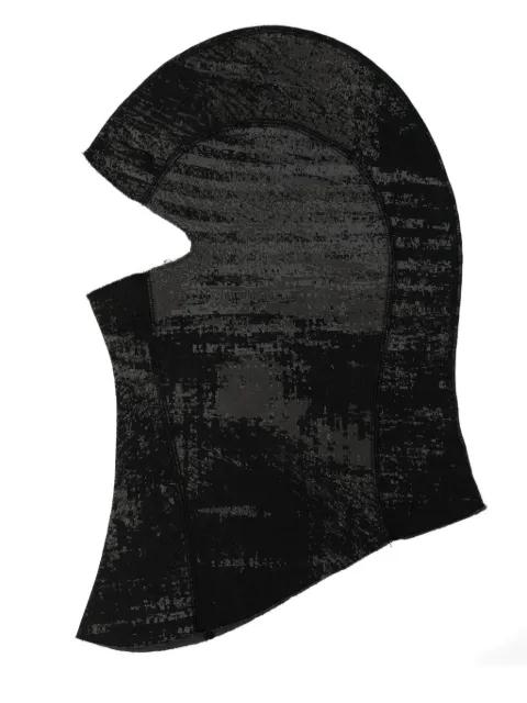 all-over graphic print balaclava by JULIUS