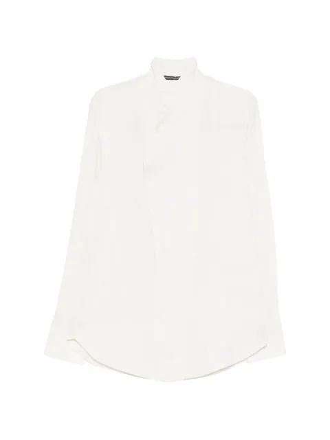 coverd neck shirt by JULIUS