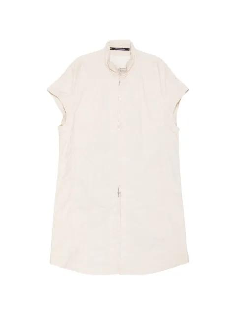 creased short-sleeve coat by JULIUS