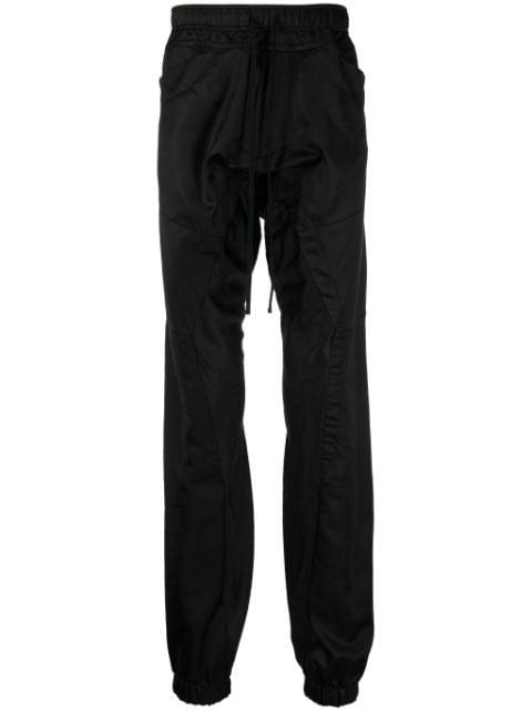 drawstring-waist skinny trousers by JULIUS