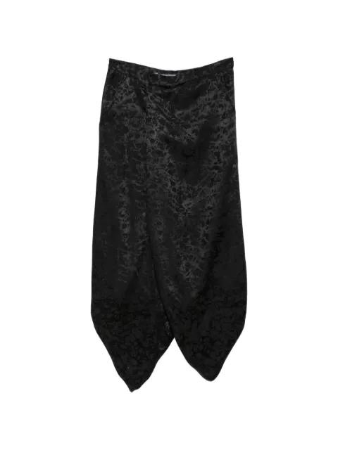 over wrapping trousers by JULIUS