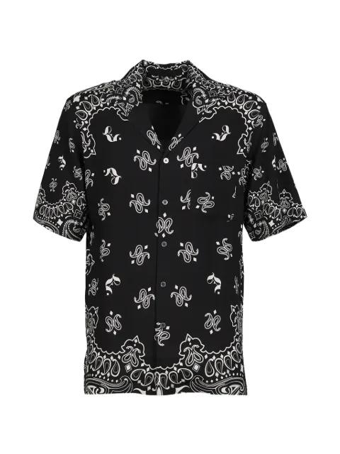 paisley-print short-sleeved shirt by JUN/NAKAYAMA