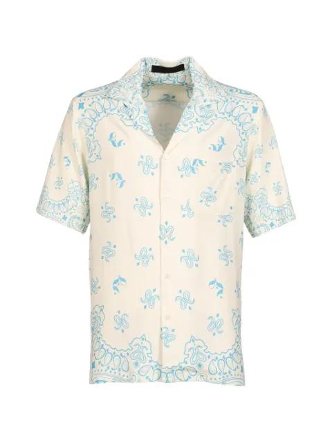 paisley-print short-sleeved shirt by JUN/NAKAYAMA