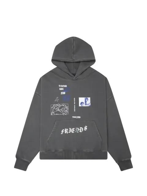 graphic-print hoodie by JUNGLES JUNGLES