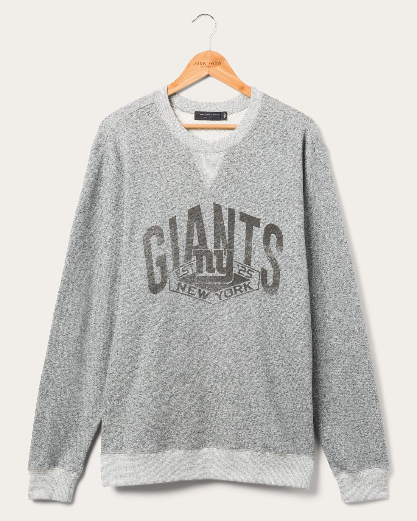 Junk Food Clothing Giants Formation Fleece Pullover by JUNK FOOD CLOTHING