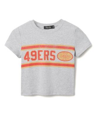 NFL Women's San Francisco 49ers Sideline Baby Tee by JUNK FOOD CLOTHING