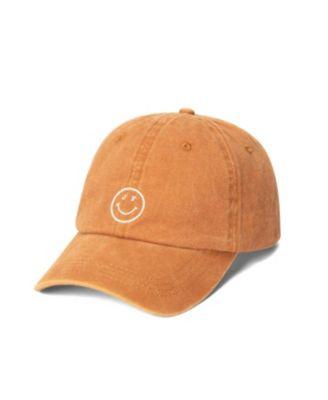 Smiley Embroidered Dad Hat by JUNK FOOD CLOTHING