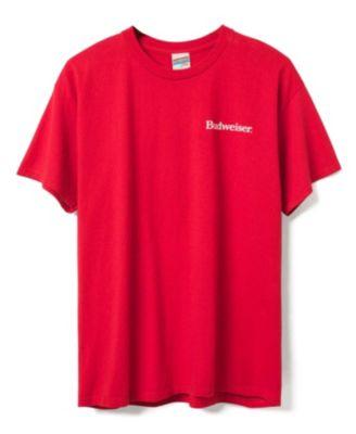 Unisex Budweiser Label Flea Market Tee by JUNK FOOD CLOTHING