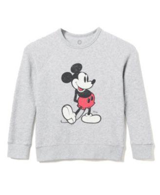 Unisex Classic Mickey Raglan Fleece Sweatshirt - Little Kid by JUNK FOOD CLOTHING