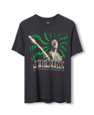Unisex Jimi Hendrix Sound Waves Vintage-like Tee by JUNK FOOD CLOTHING