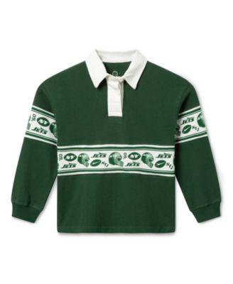 Unisex Kids NFL New York Jets Rugby Long Sleeve - Little Kid by JUNK FOOD CLOTHING
