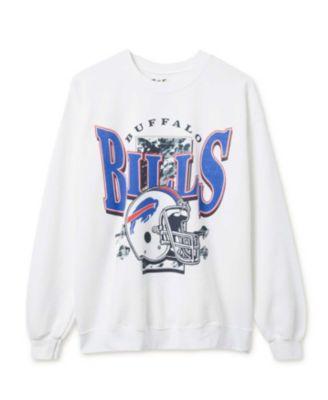 Unisex NFL Buffalo Bills Conversion Flea Market Crew Fleece by JUNK FOOD CLOTHING