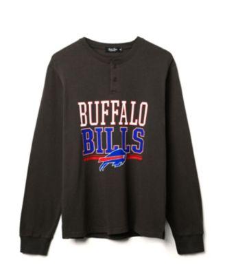 Unisex NFL Buffalo Bills Long Sleeve Henley by JUNK FOOD CLOTHING