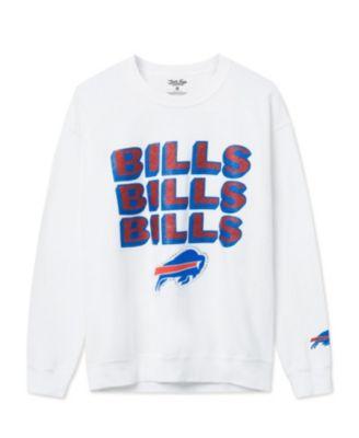 Unisex NFL Buffalo Bills Repeat Bling Flea Market Crew Fleece by JUNK FOOD CLOTHING