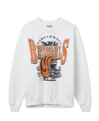 Unisex NFL Cincinnati Bengals Conversion Flea Market Crew Fleece by JUNK FOOD CLOTHING