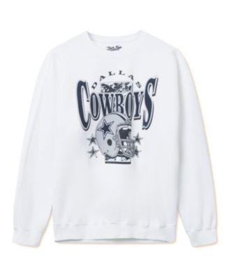 Unisex NFL Dallas Cowboys Conversion Flea Market Crew Fleece Sweatshirt by JUNK FOOD CLOTHING