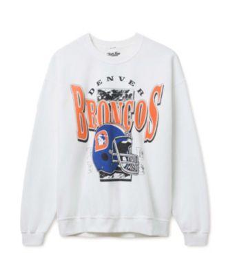 Unisex NFL Denver Broncos Conversion Flea Market Crew Fleece by JUNK FOOD CLOTHING