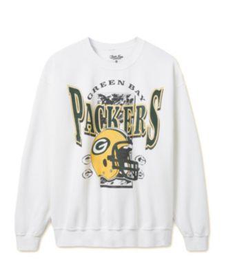 Unisex NFL Green Bay Packers Conversion Flea Market Crew Fleece by JUNK FOOD CLOTHING