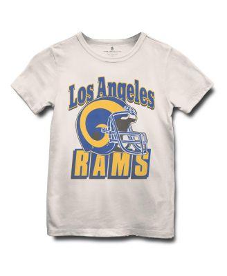 Unisex NFL Los Angeles Rams Helmet Tee - Little Kid by JUNK FOOD CLOTHING