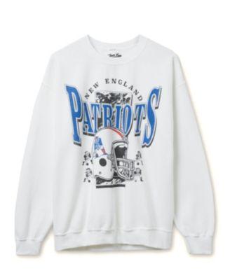 Unisex NFL New England Patriots Conversion Flea Market Crew Fleece by JUNK FOOD CLOTHING