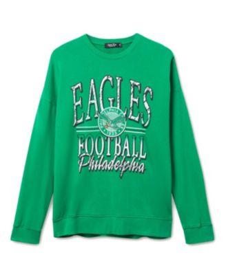 Unisex NFL Philadelphia Eagles Lateral Crew Fleece by JUNK FOOD CLOTHING