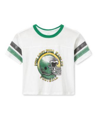 Unisex NFL Philadelphia Eagles Striped Ringer Tee by JUNK FOOD CLOTHING