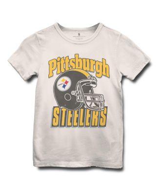 Unisex NFL Pittsburgh Steelers Helmet Tee - Little Kid by JUNK FOOD CLOTHING