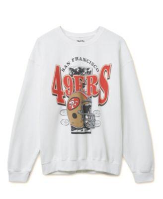 Unisex NFL San Francisco 49ers Conversion Flea Market Crew Fleece by JUNK FOOD CLOTHING