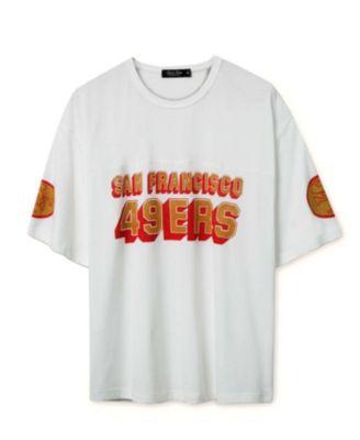 Unisex NFL San Francisco 49ers Halfback Jersey Tee by JUNK FOOD CLOTHING