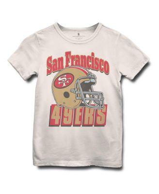 Unisex NFL San Francisco 49ers Helmet Tee - Little Kid by JUNK FOOD CLOTHING