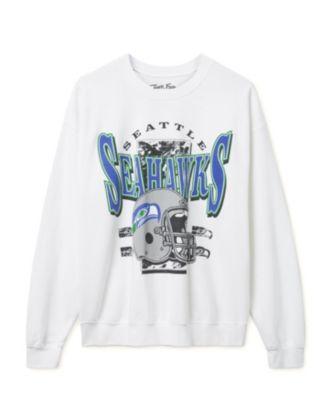 Unisex NFL Seattle Seahawks Conversion Flea Market Crew Fleece by JUNK FOOD CLOTHING
