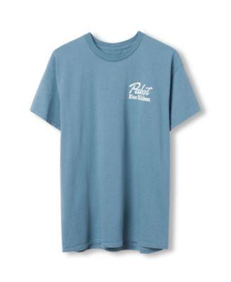 Unisex Pabst Blue Ribbon Good Old Time Flavor Flea Market Tee by JUNK FOOD CLOTHING