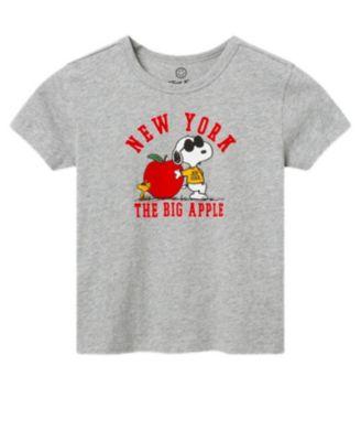 Unisex Snoopy the Big Apple Tee - Little Kid by JUNK FOOD CLOTHING