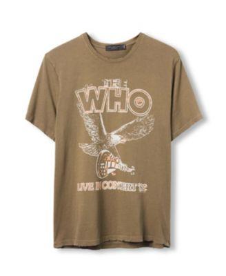Unisex The Who Live in Concert '82 Vintage Tee by JUNK FOOD CLOTHING