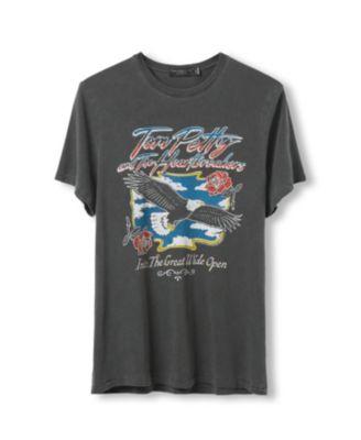 Unisex Tom Petty Eagle Vintage Tee by JUNK FOOD CLOTHING