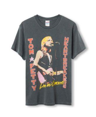 Unisex Tom Petty Live In Concert Flea Market Tee by JUNK FOOD CLOTHING