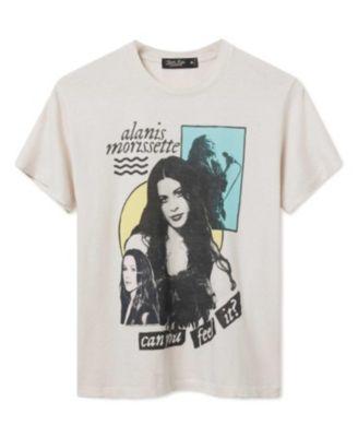 Women's Alanis Morisette Can You Feel It Vintage Tee by JUNK FOOD CLOTHING