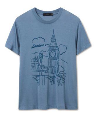 Women's London Big Ben Vintage Tissue Tee by JUNK FOOD CLOTHING
