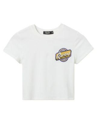 Women's NFL Baltimore Ravens Cheers Baby Tee by JUNK FOOD CLOTHING