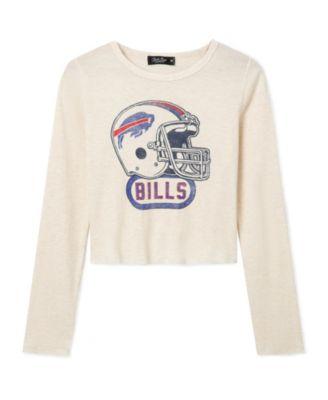 Women's NFL Buffalo Bills Helmet Crop Thermal by JUNK FOOD CLOTHING