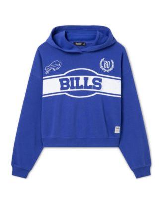 Women's NFL Buffalo Bills Oversized Crop Hoodie by JUNK FOOD CLOTHING