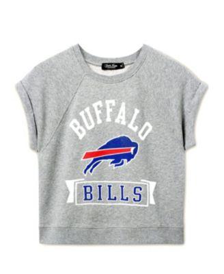 Women's NFL Buffalo Bills Raglan Fleece Tank by JUNK FOOD CLOTHING