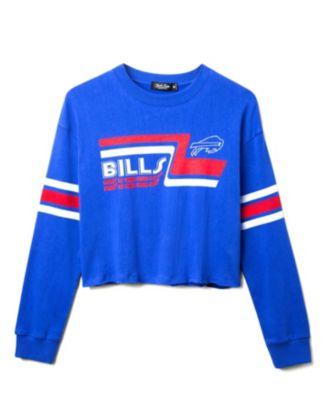 Women's NFL Buffalo Bills Retro Crop Fleece by JUNK FOOD CLOTHING