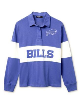 Women's NFL Buffalo Bills Rugby Long Sleeve Sweater by JUNK FOOD CLOTHING