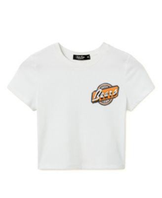 Women's NFL Chicago Bears Cheers Baby Tee by JUNK FOOD CLOTHING