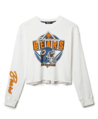 Women's NFL Chicago Bears Helmet Crop Fleece by JUNK FOOD CLOTHING