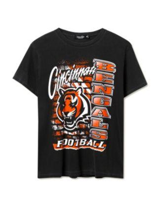 Women's NFL Cincinnati Bengals Brick Vintage Tee by JUNK FOOD CLOTHING