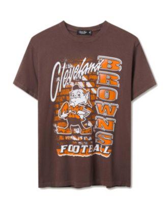 Women's NFL Cleveland Browns Brick Vintage Tee by JUNK FOOD CLOTHING
