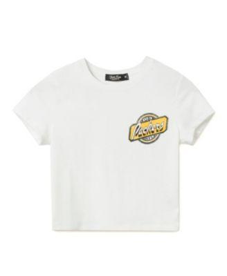 Women's NFL Green Bay Packers Cheers Baby Tee by JUNK FOOD CLOTHING