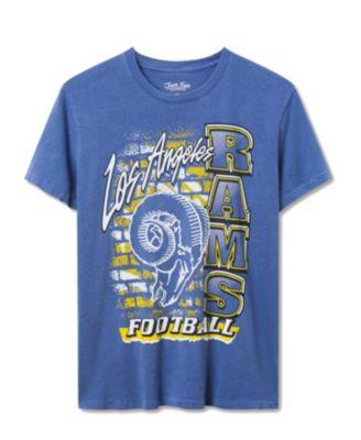 Women's NFL Los Angeles Rams Brick Vintage Tee by JUNK FOOD CLOTHING